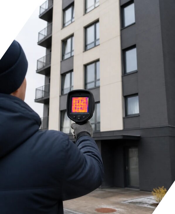 Тепловизионное обследование зданий в Печоре от 5091 р. | ЭкспертизаРоссия